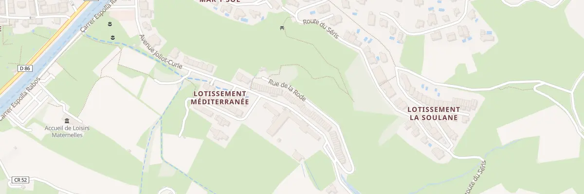 Plan du 17 Cae de la Roda à Banyuls-sur-Mer