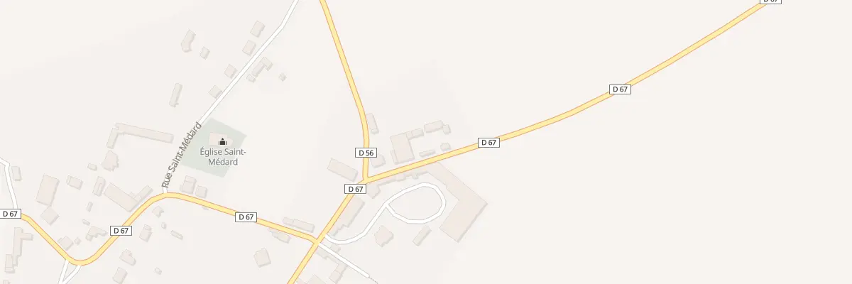 Plan du 3 Rue de Tugny à Dury