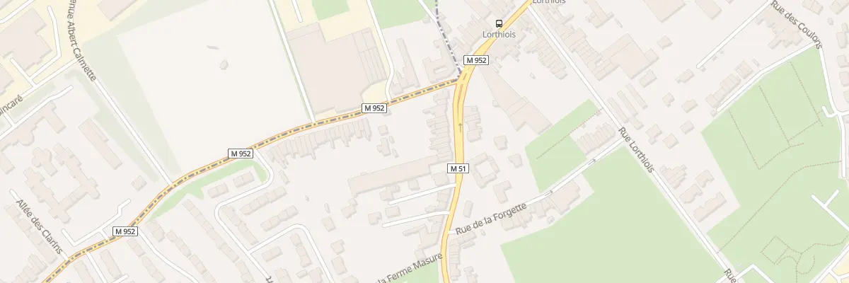 Plan du 417 Rue de Tourcoing à Mouvaux