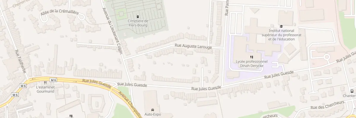 Plan du 18 Rue Auguste Lerouge à Villeneuve-d’Ascq