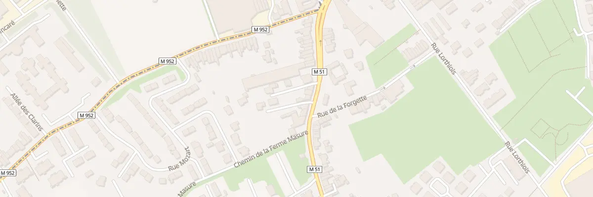 Plan du 391 Rue de Tourcoing à Mouvaux
