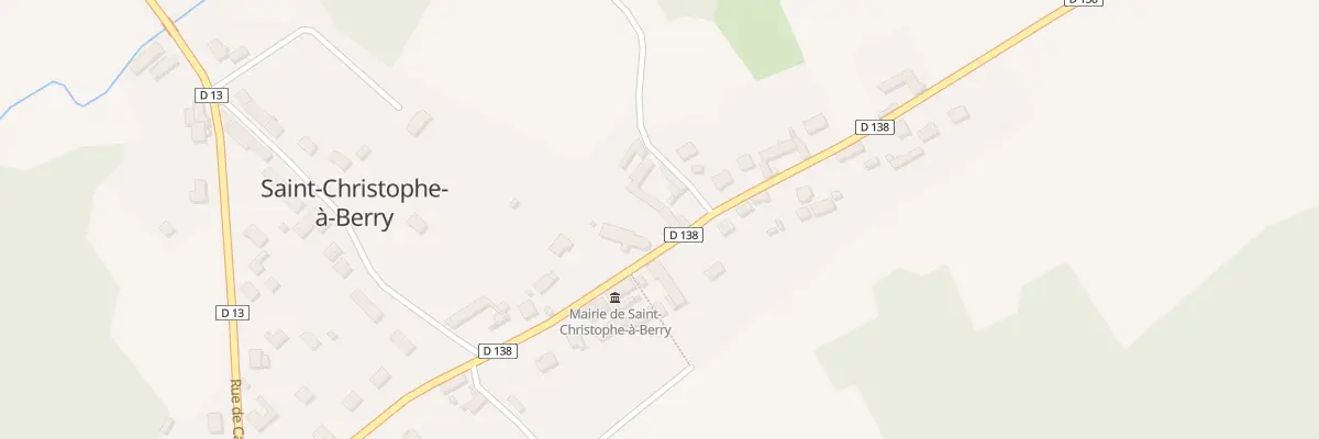 Plan du 9 Rue de l’Eglise à Saint-Christophe-à-Berry
