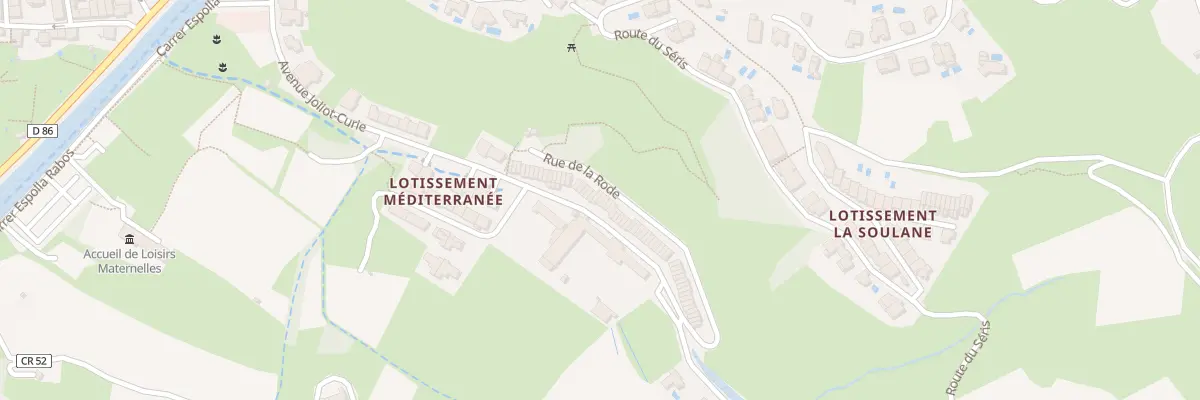 Plan du 20 Cae de la Roda à Banyuls-sur-Mer