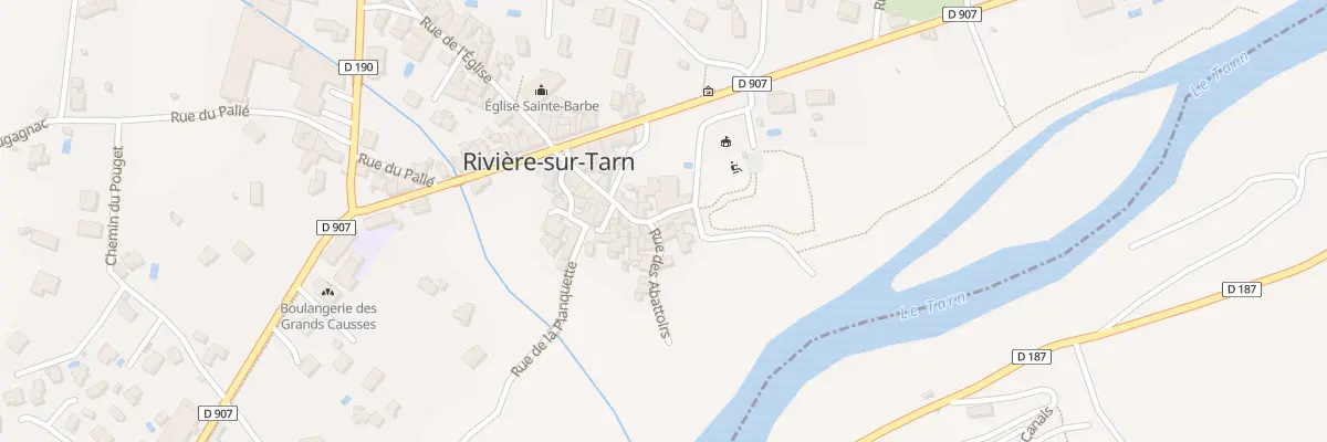 Plan du 5035 Rue de la Fontaine à Rivière-sur-Tarn