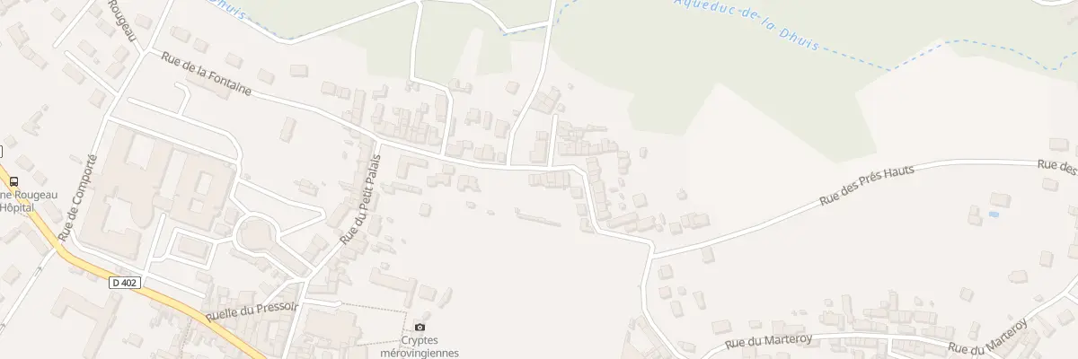 Plan du 8 Rue de la Pierre à Jouarre
