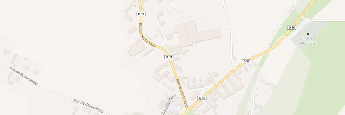 Plan du 12 Rue de Hurle Vent à Villers-Plouich