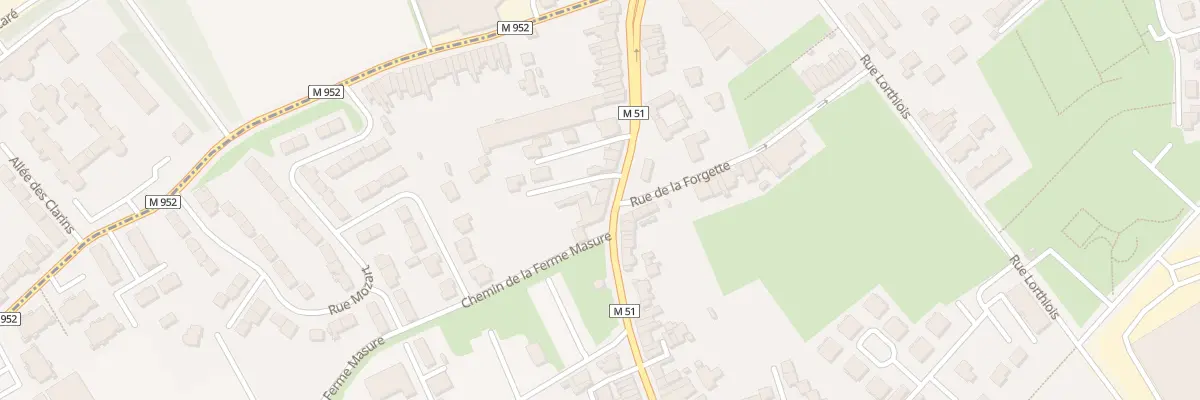 Plan du 385 Rue de Tourcoing à Mouvaux