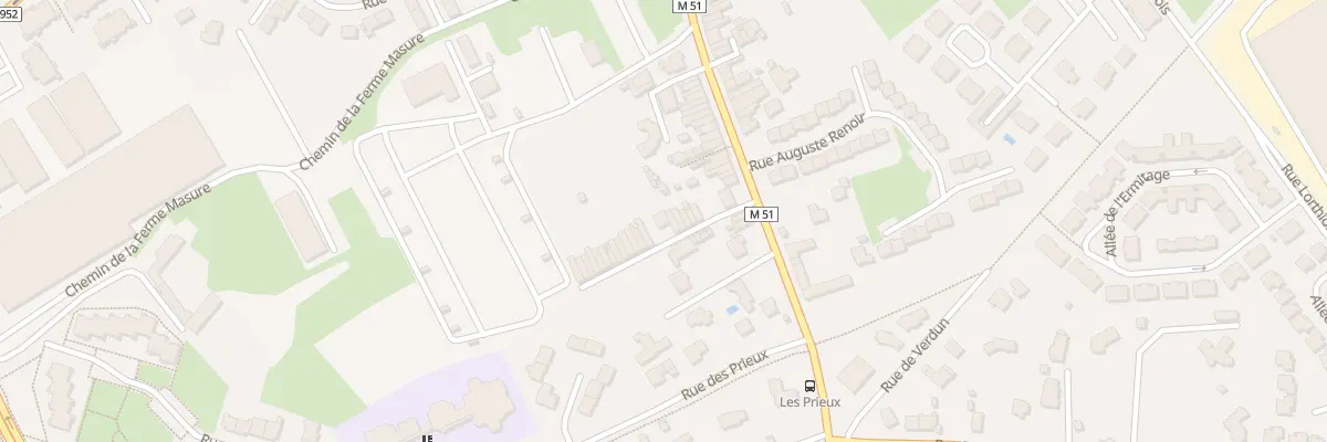 Plan du 10 Rue des Epx Baert Degryse à Mouvaux