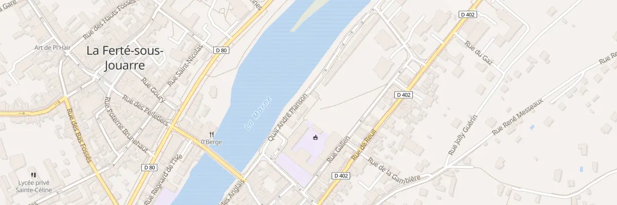 Plan du 13 Quai André Planson à La Ferté-sous-Jouarre