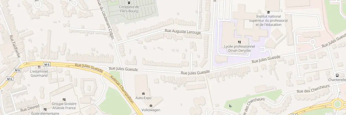 Plan du 347 Rue Jules Guesde à Villeneuve-d’Ascq