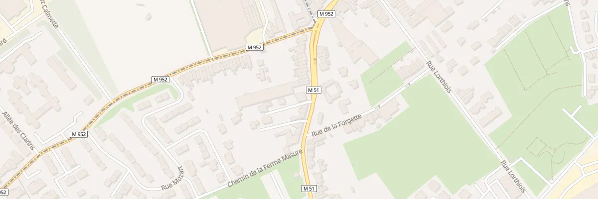 Plan du 399 Rue de Tourcoing à Mouvaux