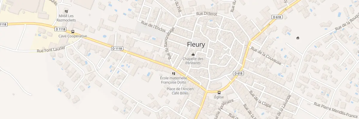 Plan du 3 Rue du 8 Mai 1945 à Fleury