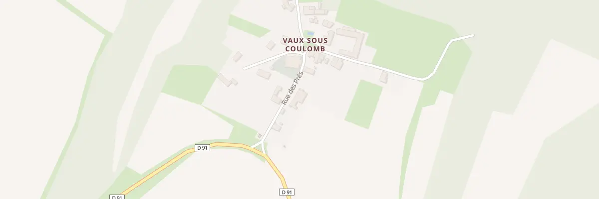 Plan du 6 Rue des Prés à Coulombs-en-Valois