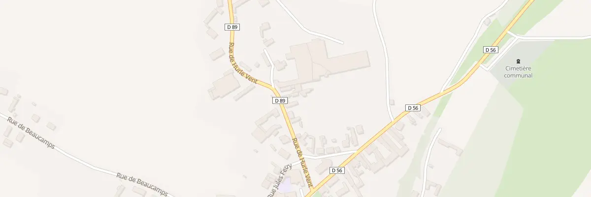 Plan du 8 Rue de Hurle Vent à Villers-Plouich