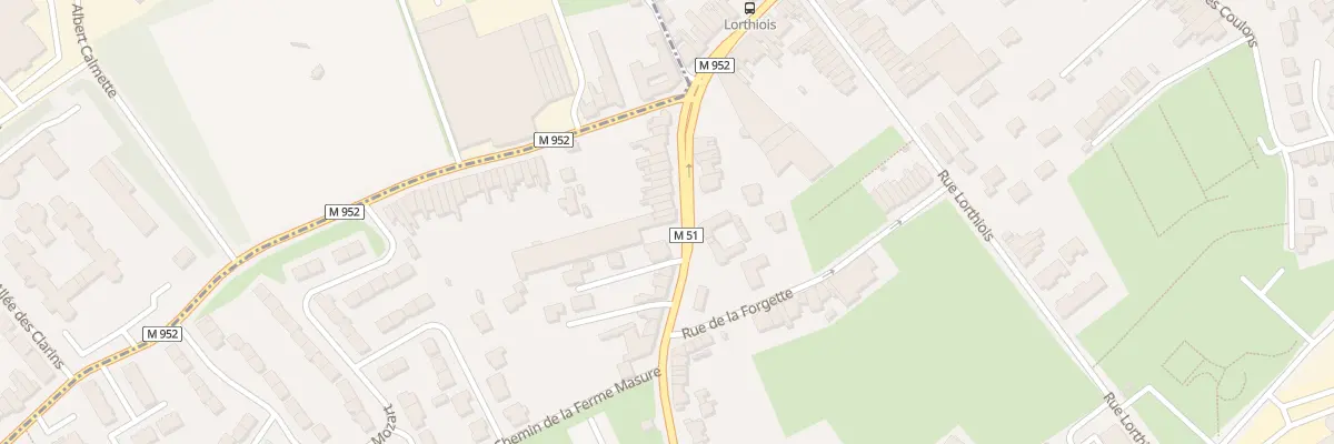 Plan du 407 Rue de Tourcoing à Mouvaux
