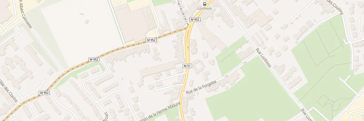 Plan du 409 Rue de Tourcoing à Mouvaux