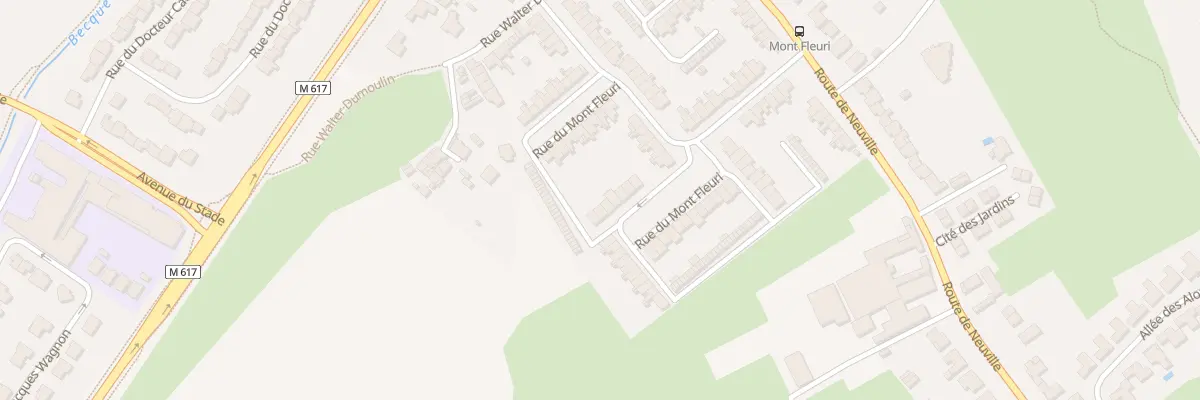 Plan du 77 Rue du Mont Fleuri à Halluin