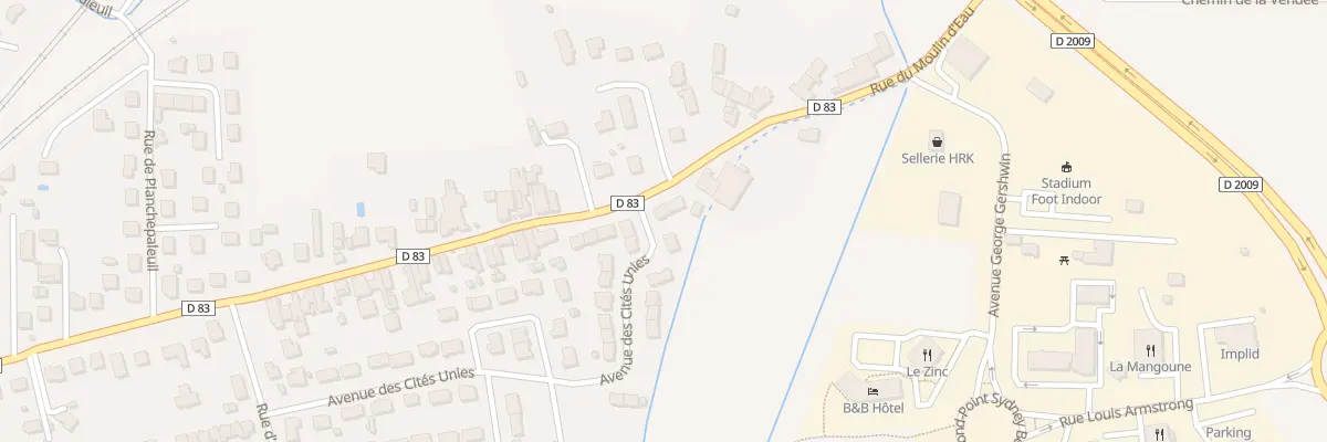 Plan du 97 Rue du Moulin d’Eau à Riom