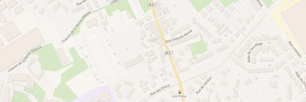 Plan du 1 Rue des Epx Baert Degryse à Mouvaux