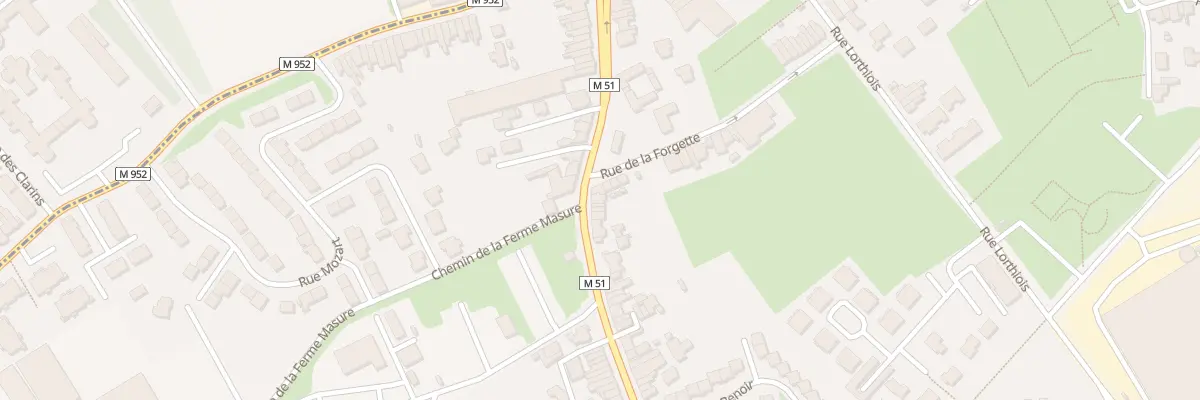 Plan du 400 Rue de Tourcoing à Mouvaux