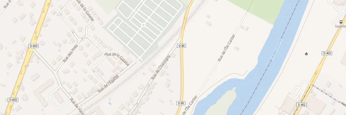 Plan du 1 Rue de Chamigny à La Ferté-sous-Jouarre