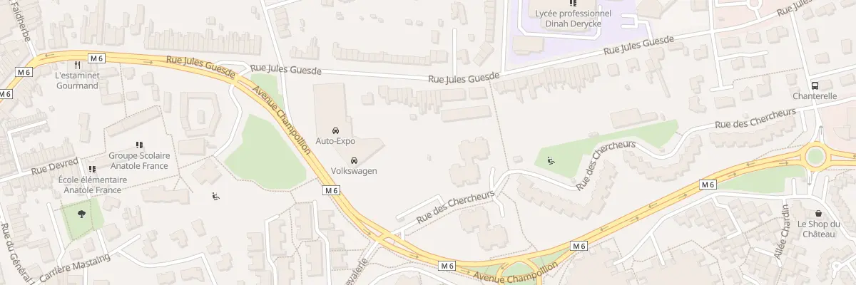 Plan du 320 Rue Jules Guesde à Villeneuve-d’Ascq