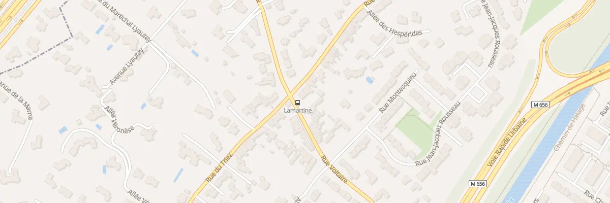 Plan du 2 Rue Lamartine à Wasquehal