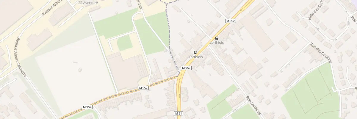Plan du 433 Rue de Tourcoing à Mouvaux