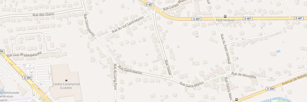 Plan du 12 Rue Texier à La Ferté-sous-Jouarre