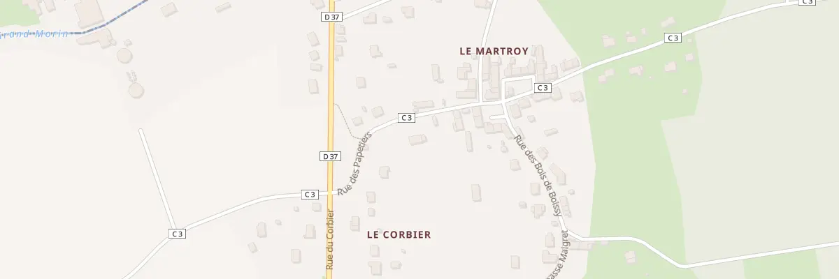 Plan du 14T Le Martroy à Chailly-en-Brie