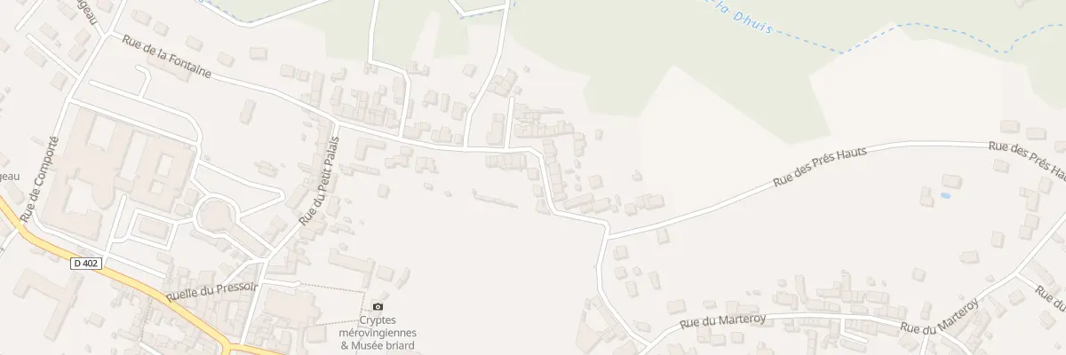 Plan du 18 Rue de la Pierre à Jouarre