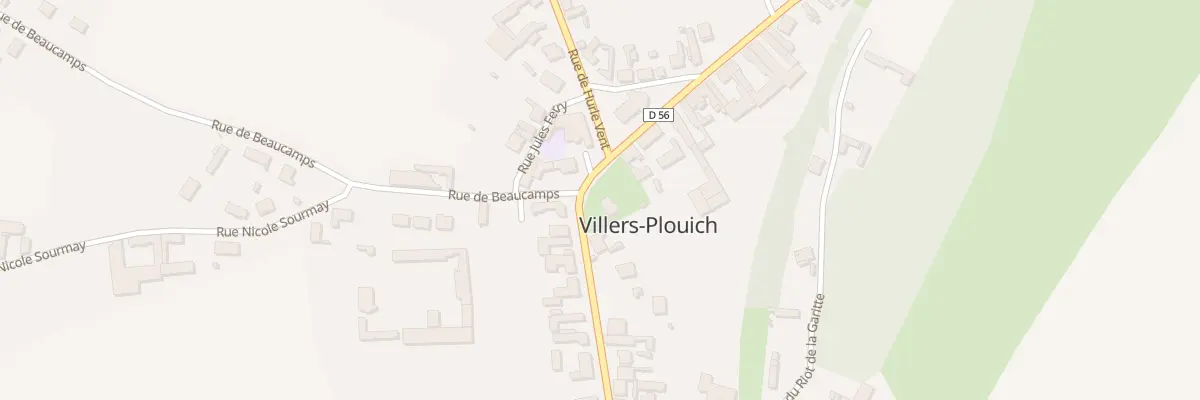Plan du 2 Rue de l’Argilliere à Villers-Plouich