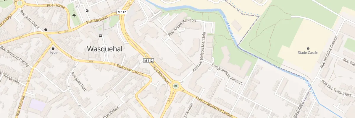 Plan du 5 Rue Nelson Mandela à Wasquehal
