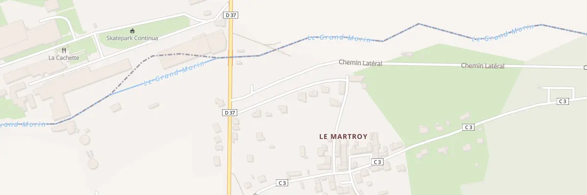 Plan du 29 Le Martroy à Chailly-en-Brie