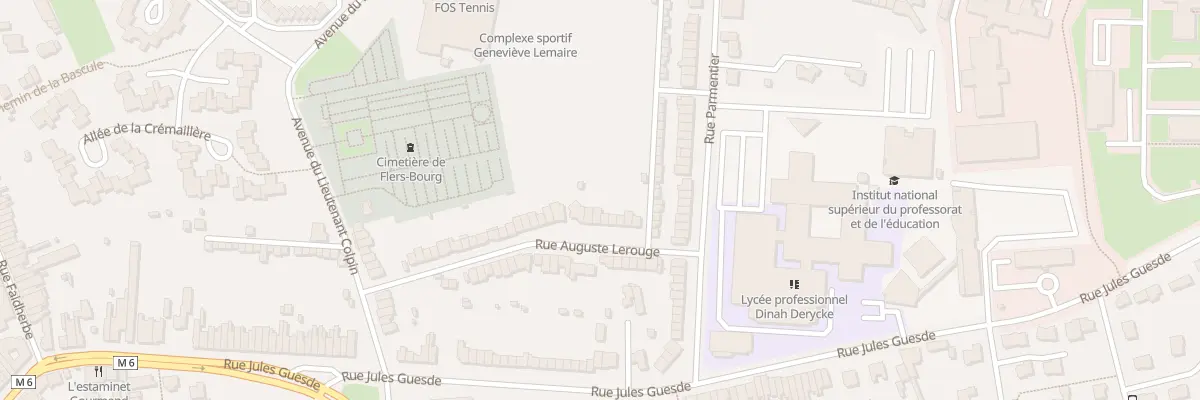 Plan du 39 Rue Auguste Lerouge à Villeneuve-d’Ascq