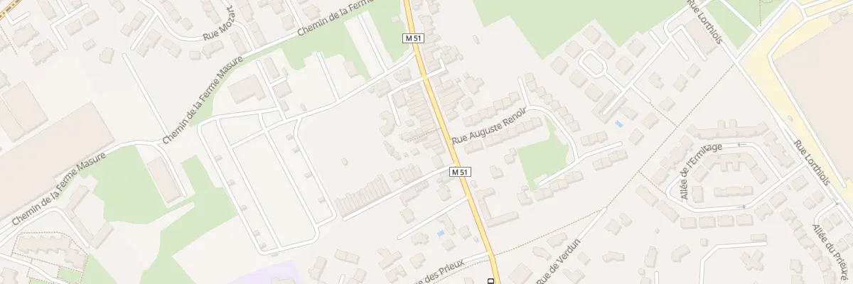 Plan du 325 Rue de Tourcoing à Mouvaux