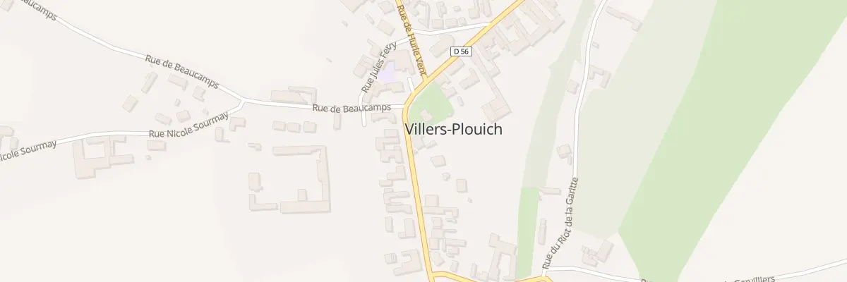 Plan du 1 Rue Gregoire Peugniez à Villers-Plouich