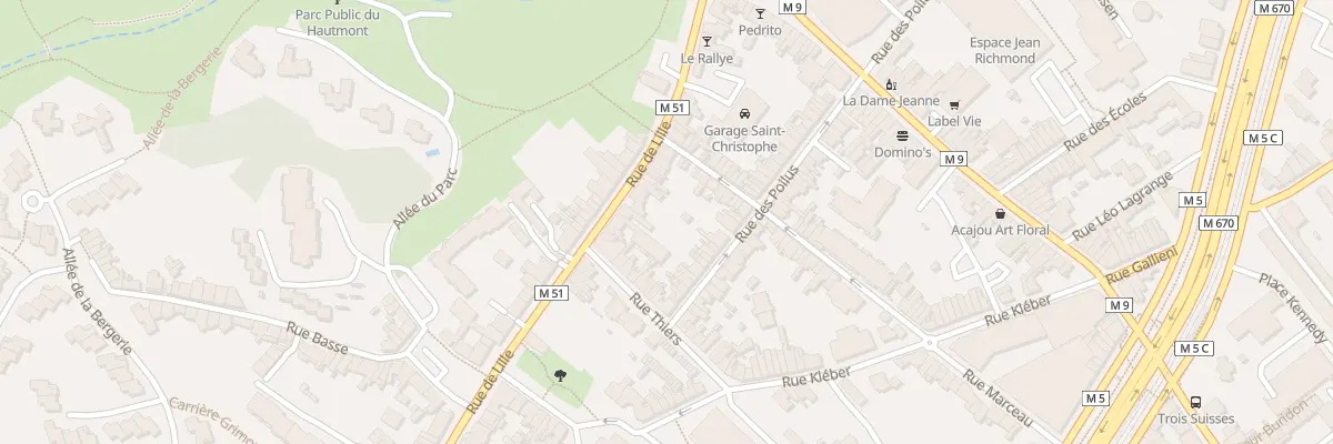 Plan du 148 Rue de Lille à Mouvaux