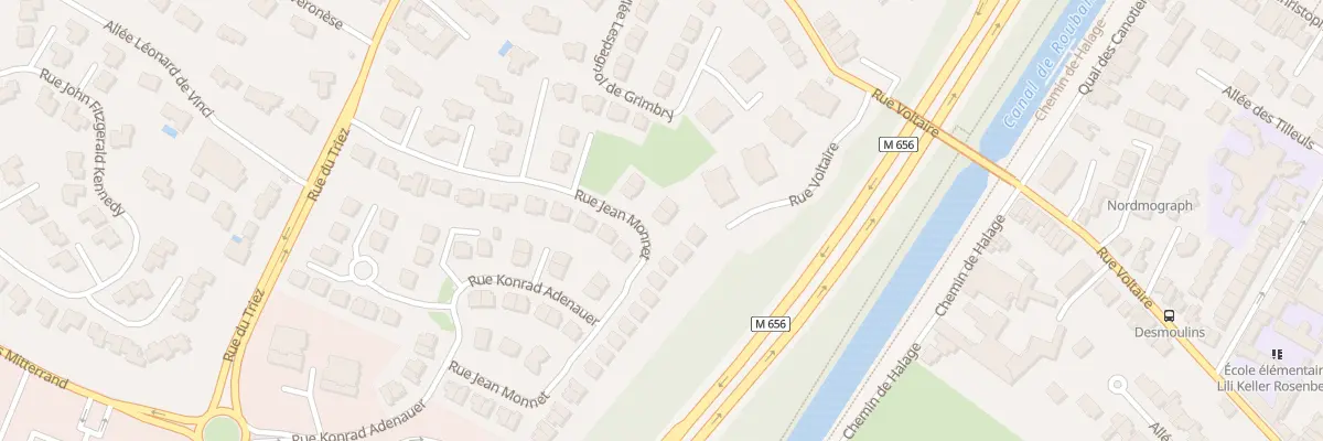 Plan du 17 Rue Jean Monnet à Wasquehal