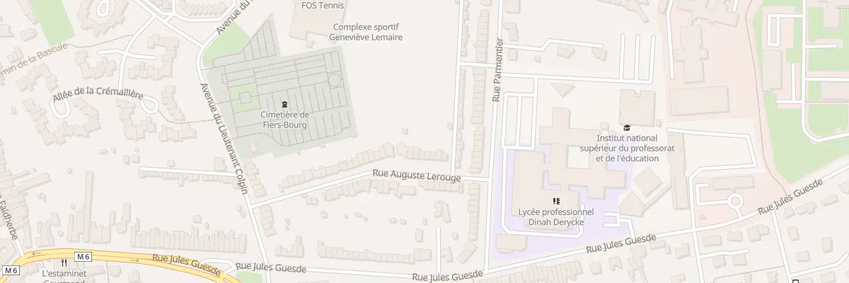 Plan du 41 Rue Auguste Lerouge à Villeneuve-d’Ascq