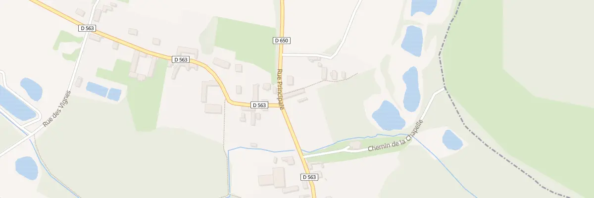Plan du 5 Rue Principale à Audignicourt