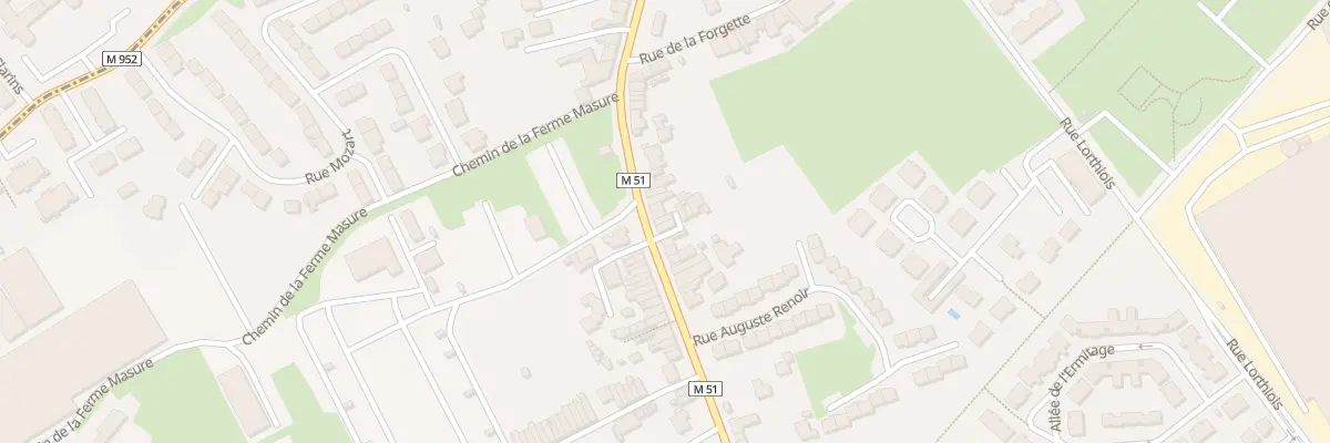 Plan du 372 Rue de Tourcoing à Mouvaux