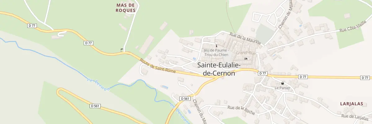 Plan du 5008 Sainte Eulalie à Sainte-Eulalie-de-Cernon