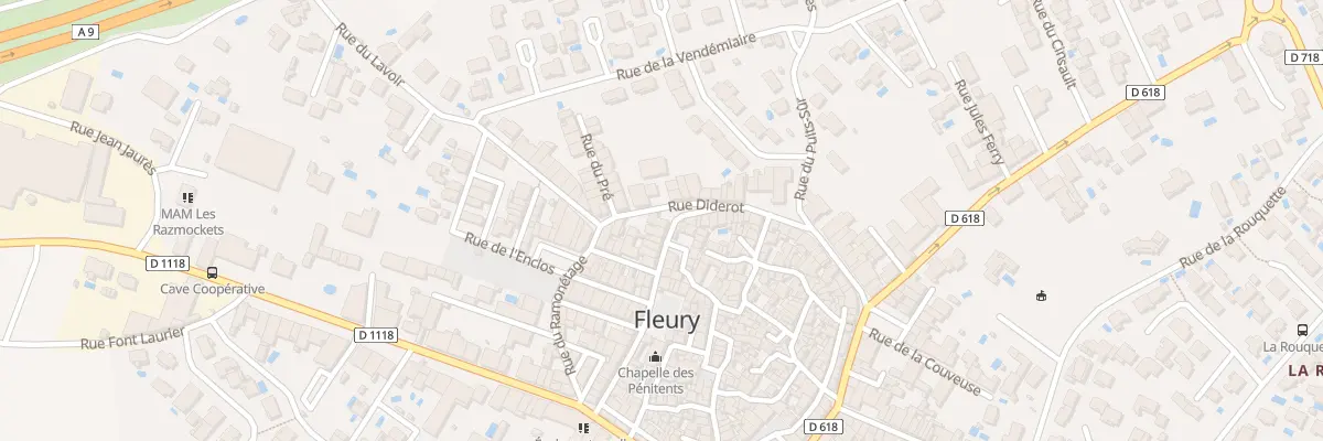 Plan du 17 Rue du 8 Mai 1945 à Fleury