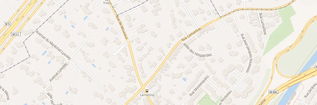 Plan du 7 Rue Lamartine à Wasquehal