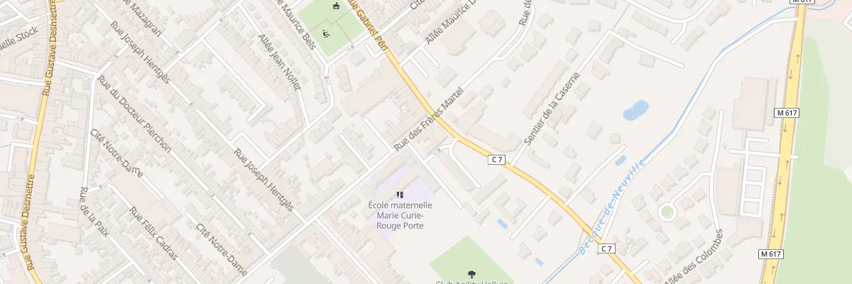 Plan du 24 Rue des Frères Martel à Halluin