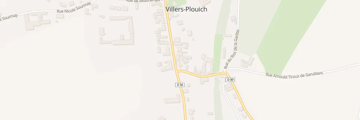 Plan du 15 Rue Gregoire Peugniez à Villers-Plouich