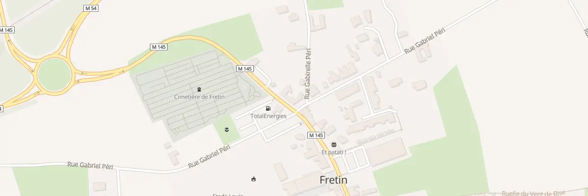 Plan du 3 Rue Gabriel Péri à Fretin