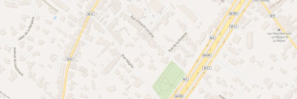 Plan du 72 Rue d’Alsace-Lorraine à Mouvaux