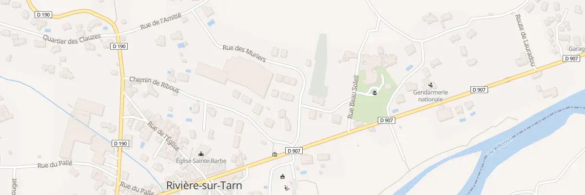 Plan du 11 Rue des Mûriers à Rivière-sur-Tarn